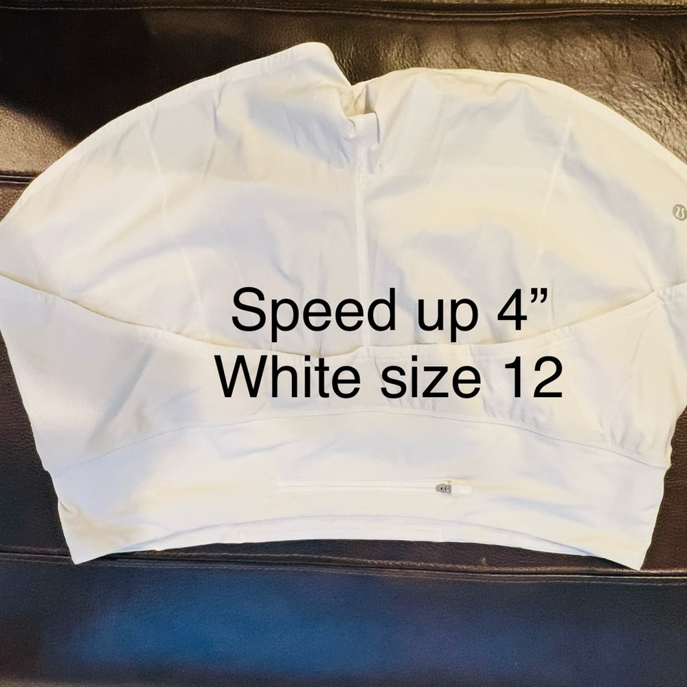 Lululemon speed up shorts 4”